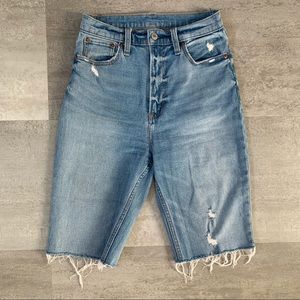 Abercrombie Curve Love Ultra High Rise Jeans Shorts - 25